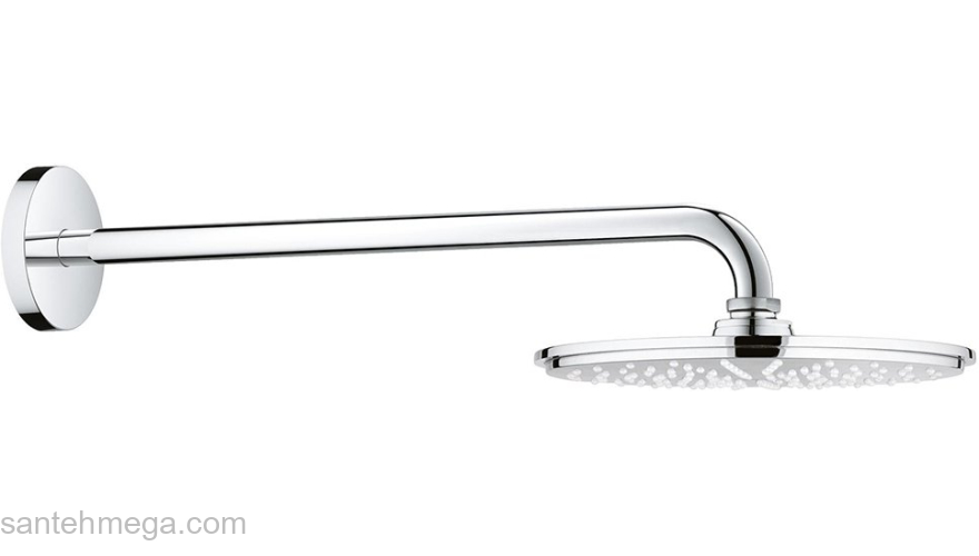 GROHE Верхний душ Grohe Rainshower Cosmopolitan 26171000 с кронштейном. Фото