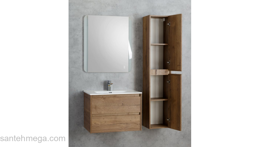 Шкаф подвесной правосторонний BELBAGNO KRAFT-1600-2A-SC-RT-R Rovere Tabacco. Фото