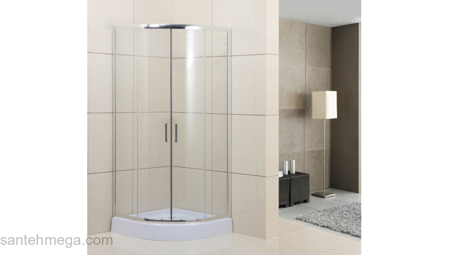 Душевой угол BELBAGNO UNO-195-R-2-95-C-Cr. Фото