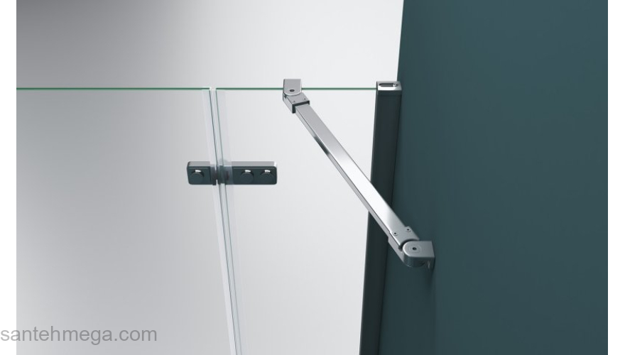 Душевой угол BELBAGNO KRAFT-A-12-100-C-Cr-R. Фото