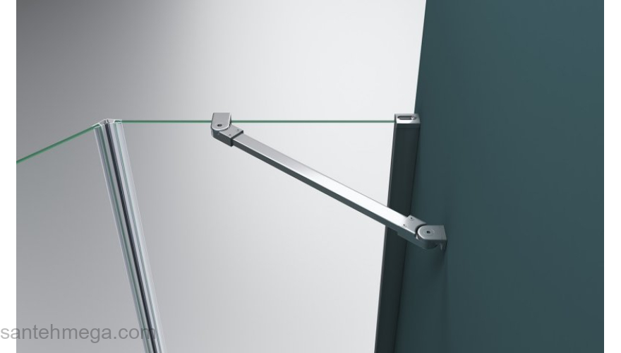 Душевой угол BELBAGNO KRAFT-P-1-80-C-Cr-R. Фото