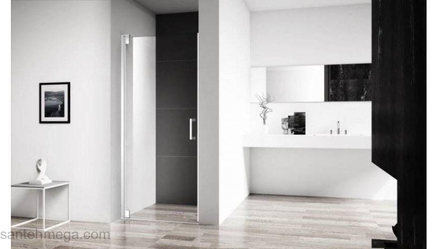 Душевая дверь BELBAGNO MARMI-B-1-100-C-Cr. Фото