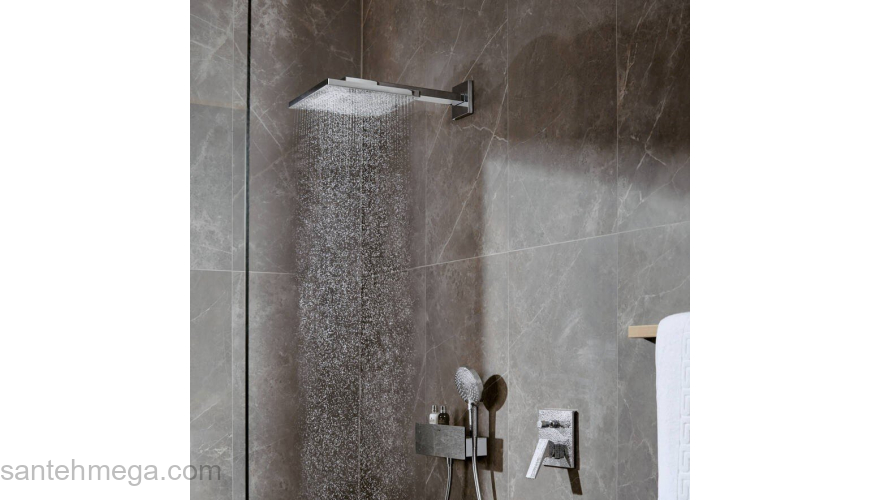 Ручной душ Hansgrohe Raindance Select S 120 3jet белый/хром 26530400. Фото
