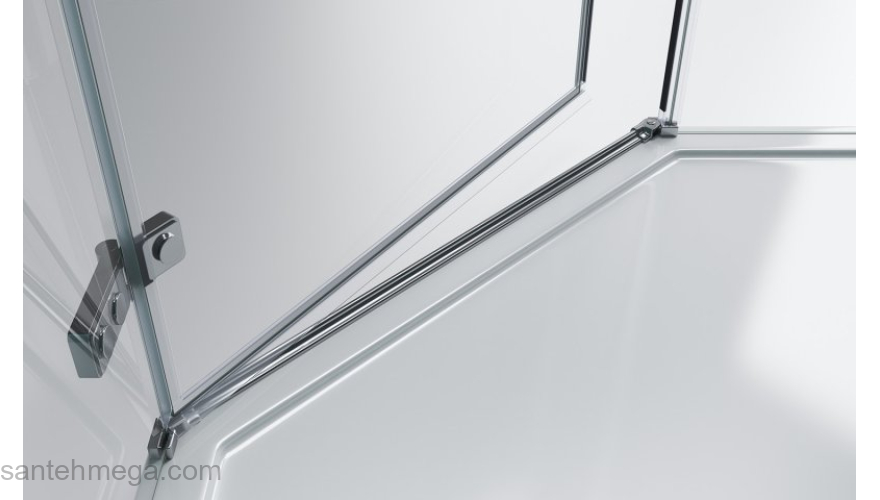 Душевой угол BELBAGNO KRAFT-P-1-80-C-Cr-R. Фото