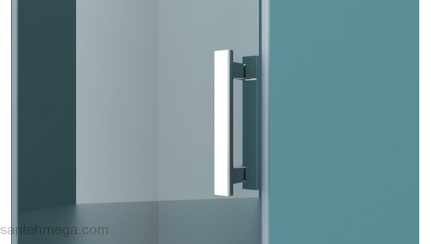 Душевая дверь BELBAGNO KRAFT-B-12-60/30-C-Cr-R. Фото