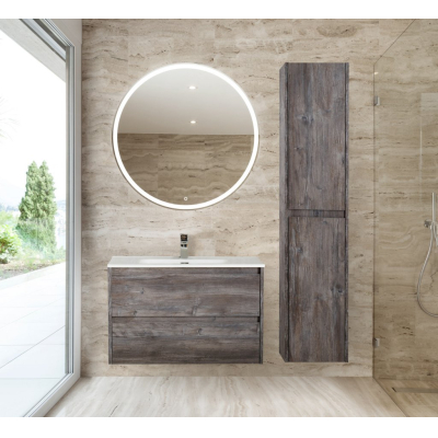 Шкаф подвесной левосторонний BELBAGNO KRAFT-1600-2A-SC-PP-L Pino Pasadena. Фото