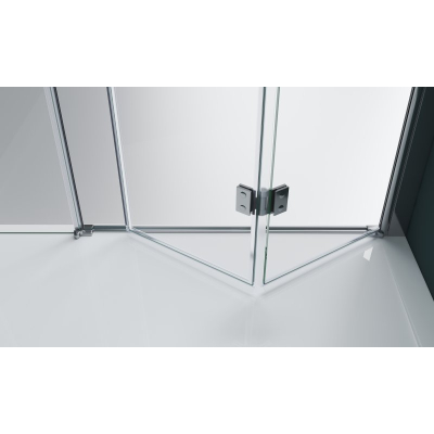 Душевая дверь BELBAGNO ALBANO-BS-13-60+70-C-Cr. Фото