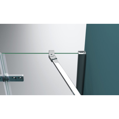Душевая дверь BELBAGNO KRAFT-B-12-60/30-C-Cr-L. Фото