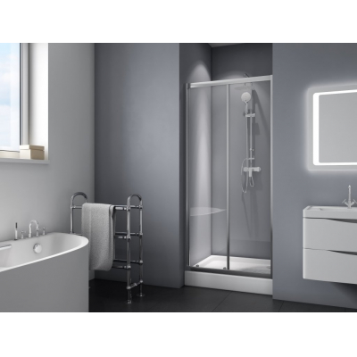 Душевая дверь BELBAGNO DUE-BF-1-100-C-Cr. Фото