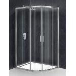 Душевой угол BELBAGNO UNO-195-RH-2-100/80-C-Cr Душевой угол BELBAGNO UNO-195-RH-2-100/80-C-Cr. Фото