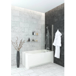 Шторка на ванну EVA GOLD JY70 80 см. Фото