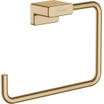 Кольцевой держатель полотенец AddStoris Hansgrohe 41754140, шлифованная бронза Кольцевой держатель полотенец AddStoris Hansgrohe 41754140, шлифованная бронза для ванной комнаты. Фото