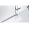 Душевая дверь BELBAGNO KRAFT-B-12-60/40-C-Cr-R. Фото